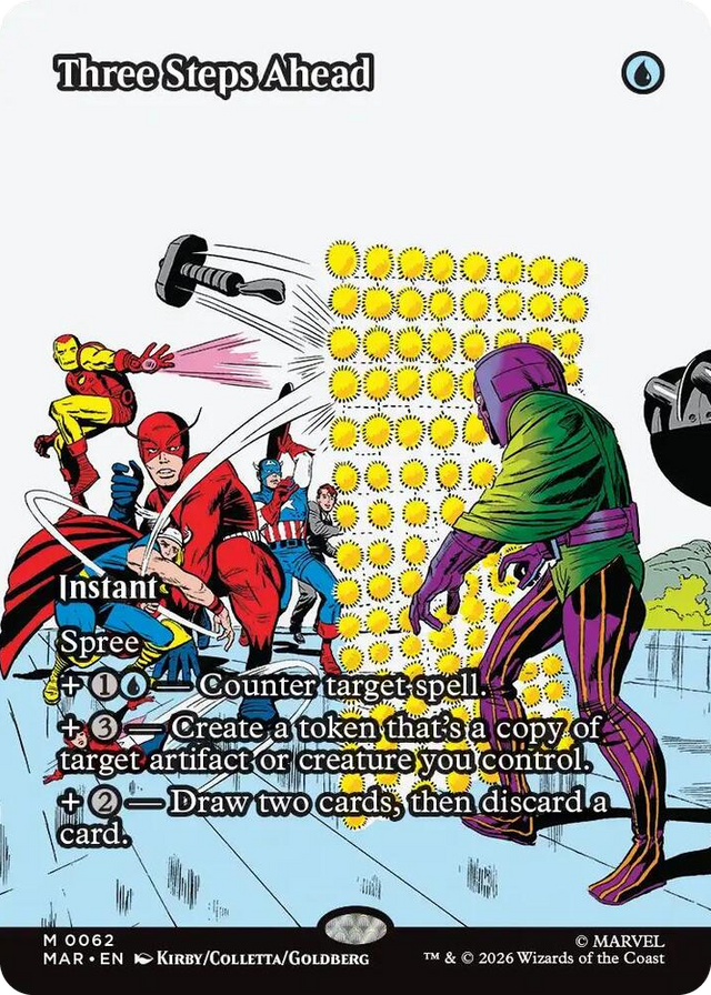 0062 Three Steps Ahead (Borderless) M Marvel Universe Eternal-Legal