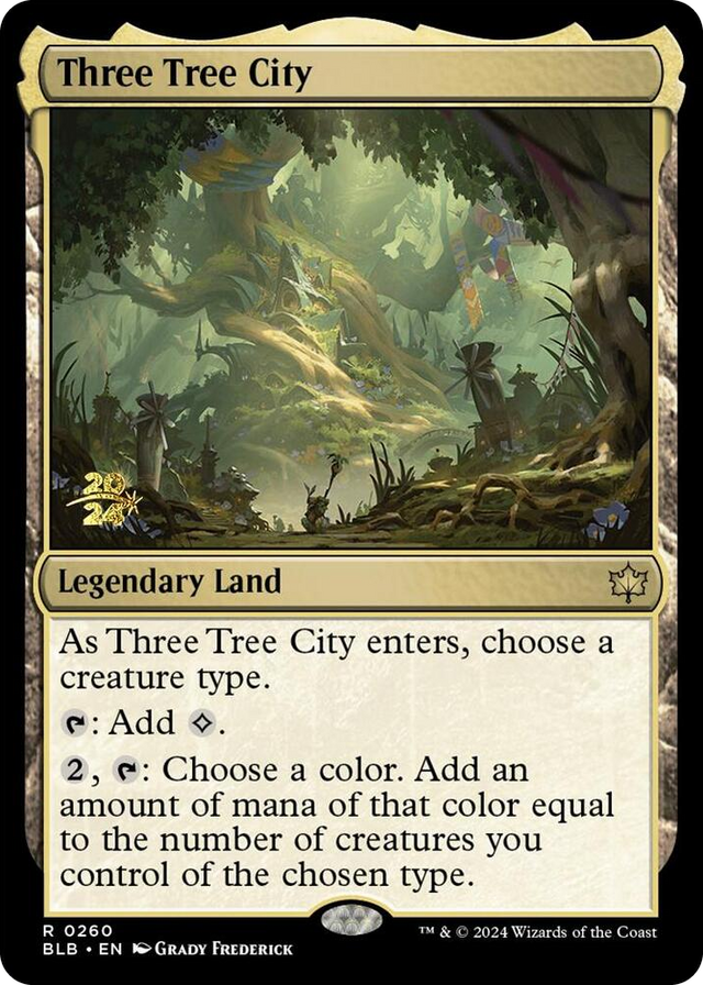 0260 Three Tree City R Prerelease Cards