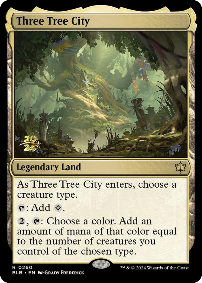 0260 Three Tree City R Prerelease Cards