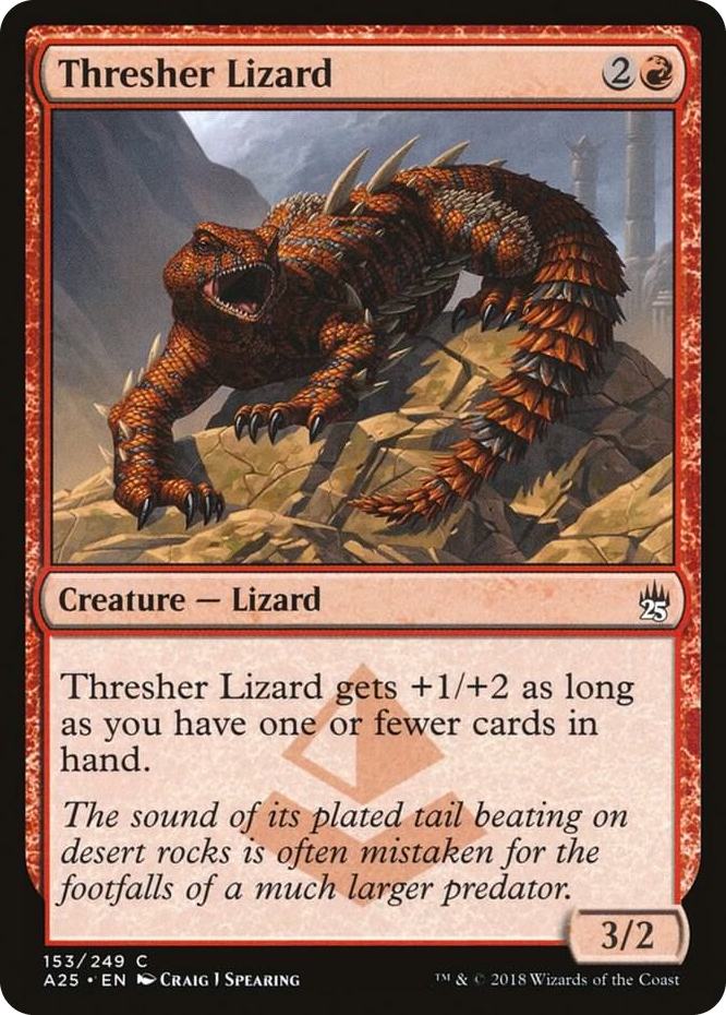 0153 Thresher Lizard C Masters 25