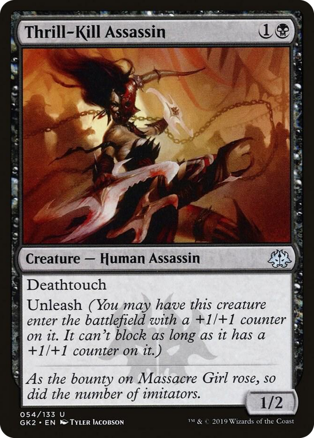 0054 Thrill-Kill Assassin U Ravnica Allegiance: Guild Kits