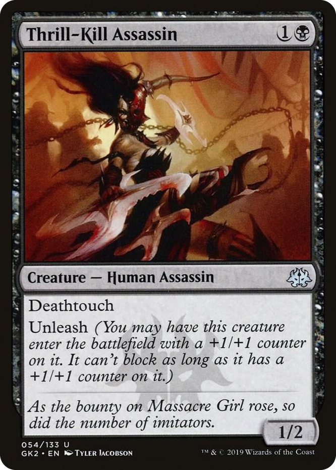 0054 Thrill-Kill Assassin U Ravnica Allegiance: Guild Kits