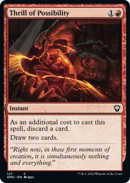 0127 Thrill of Possibility C Commander: Dominaria United