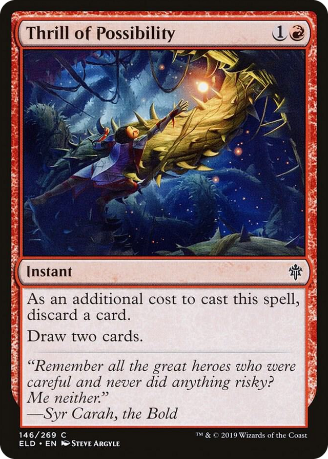 0146 Thrill of Possibility C Throne of Eldraine