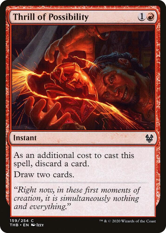0159 Thrill of Possibility C Theros Beyond Death