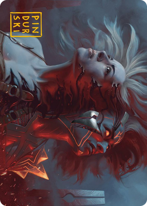 0036 Thrill of Possibility Art Card (Gold-Stamped Signature) S Art Series: Phyrexia: All Will Be One