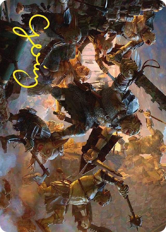Thrill of Possibility Art Card (Gold-Stamped Signature) #71 S - Art Series: Universes Beyond: The Lord of the Rings: Tales of Middle-earth Pokemon card