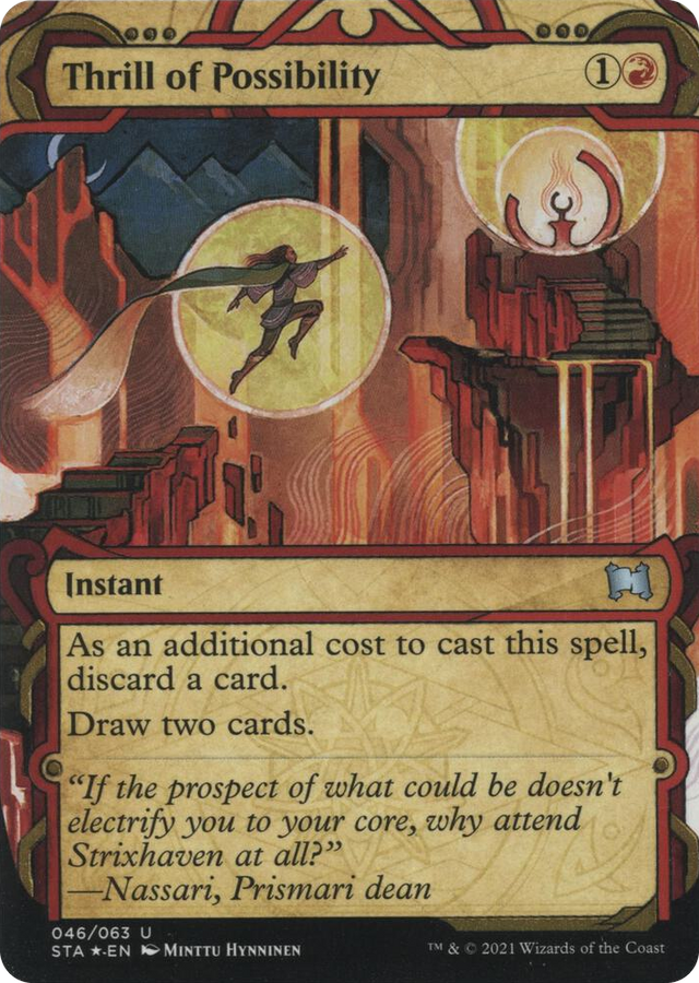 0046 Thrill of Possibility (Foil Etched) U Strixhaven: Mystical Archive