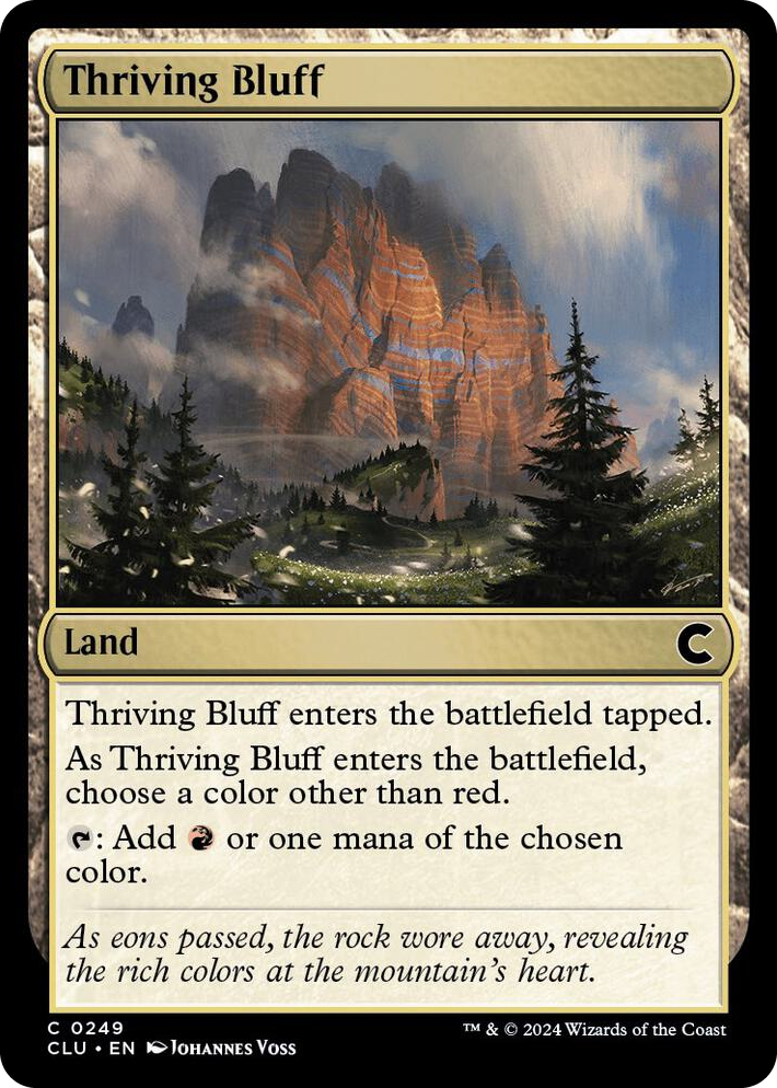0249 Thriving Bluff C Ravnica: Clue Edition