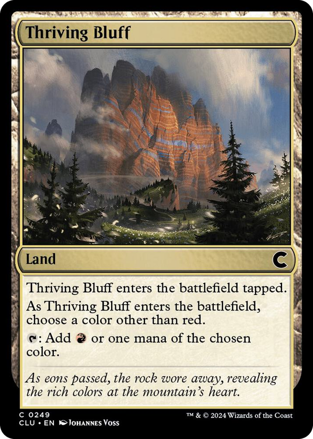0249 Thriving Bluff C Ravnica: Clue Edition
