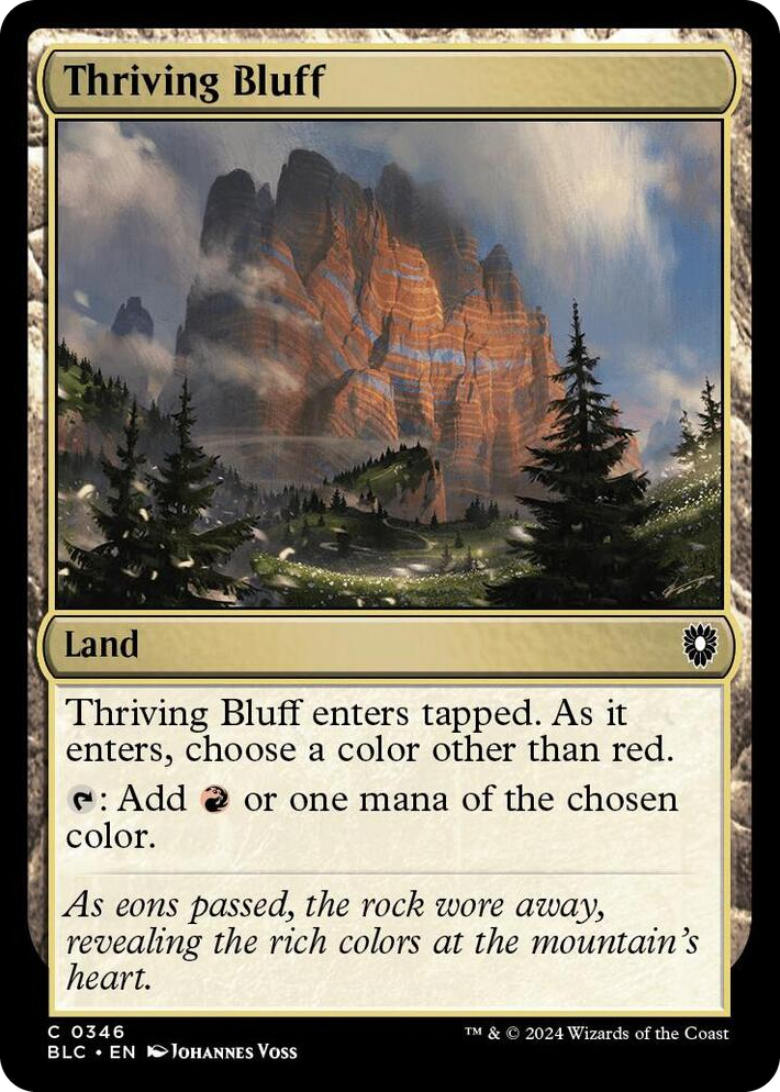 0346 Thriving Bluff C Commander: Bloomburrow