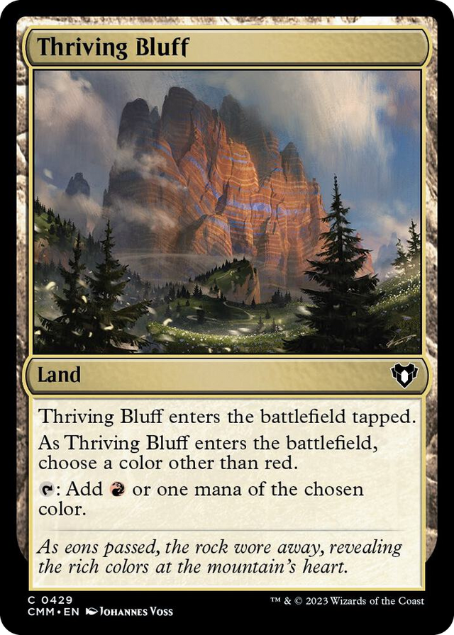 0429 Thriving Bluff C Commander Masters