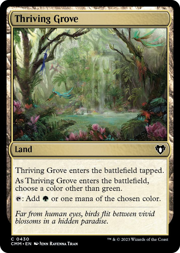 0430 Thriving Grove C Commander Masters