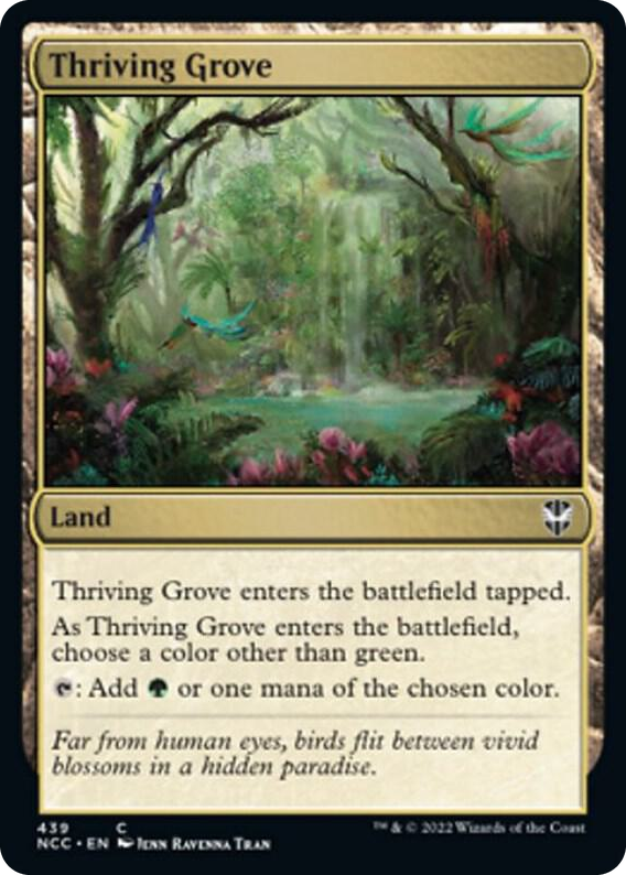 0439 Thriving Grove C Commander: Streets of New Capenna