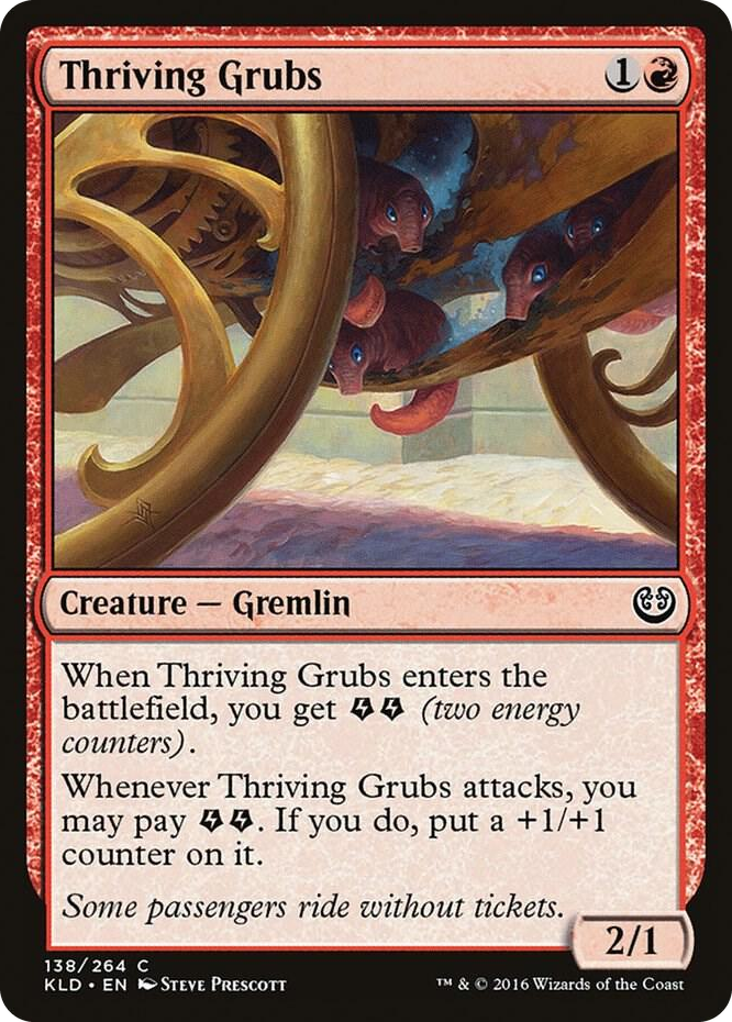 Thriving Grubs #138 C - Kaladesh Pokemon card
