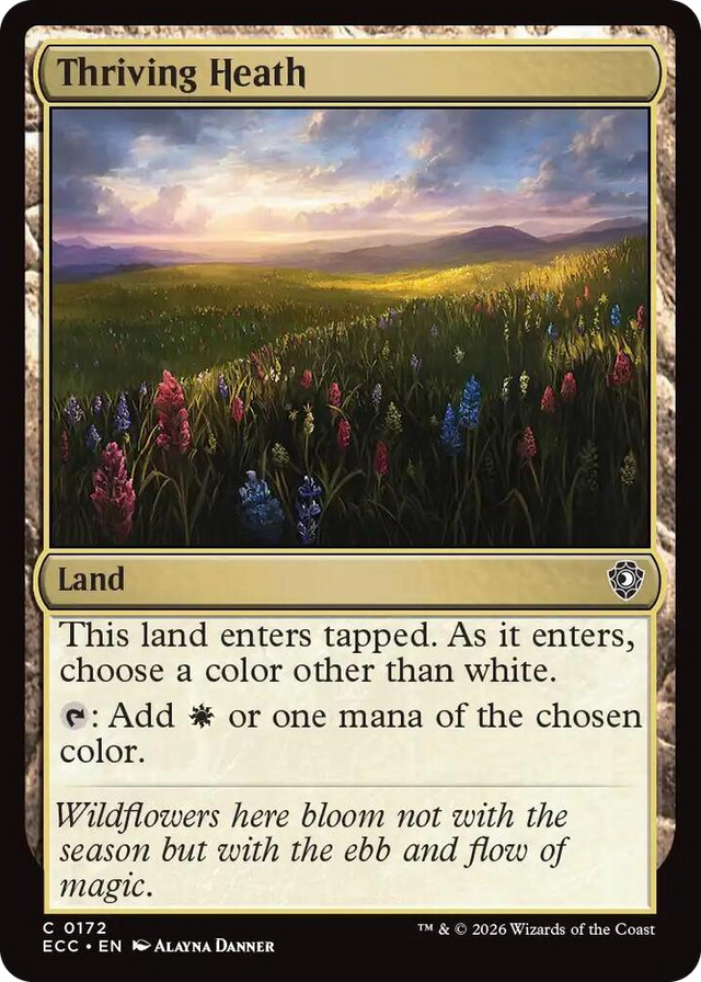 0172 Thriving Heath C Commander: Lorwyn Eclipsed