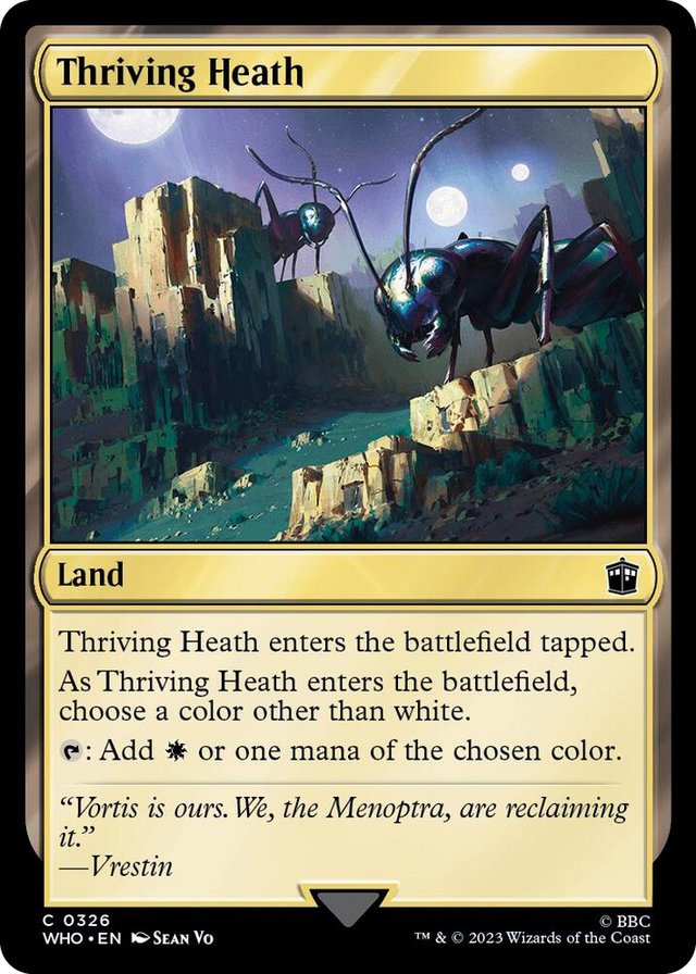 0326 Thriving Heath C Universes Beyond: Doctor Who