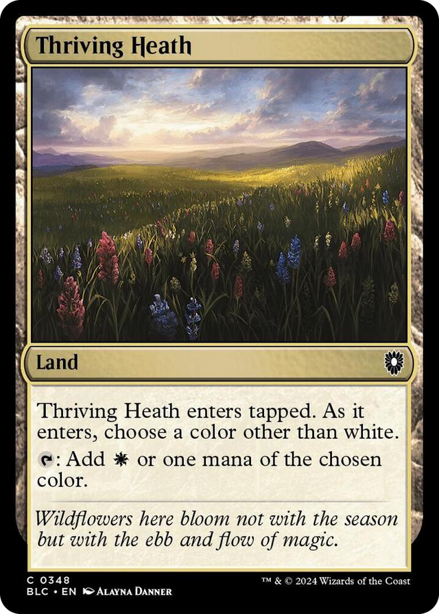 0348 Thriving Heath C Commander: Bloomburrow