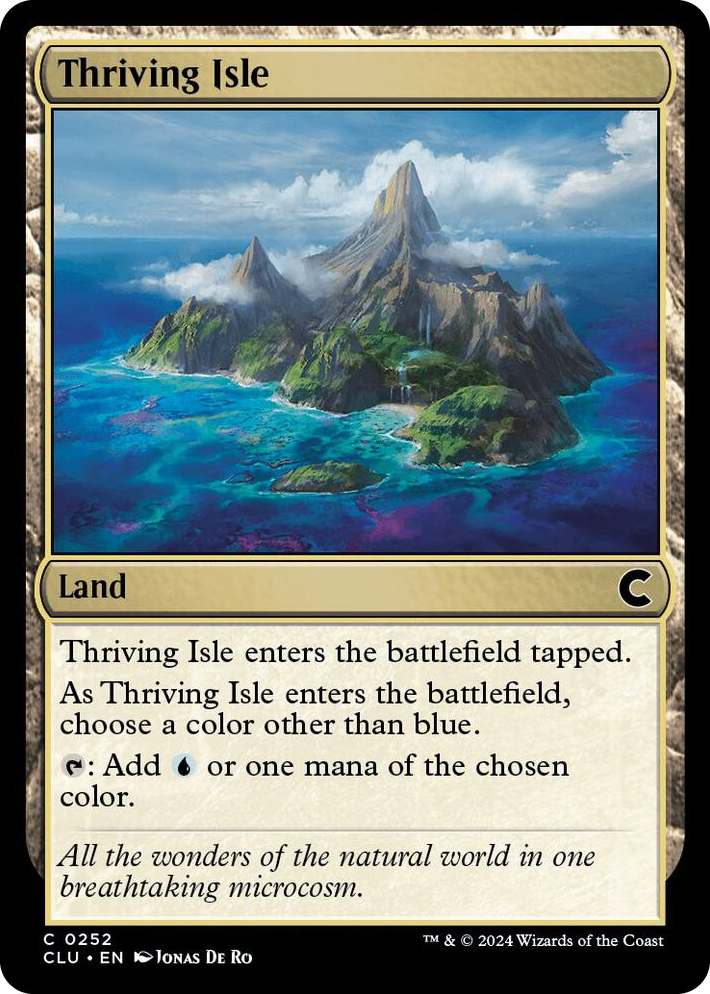 0252 Thriving Isle C Ravnica: Clue Edition