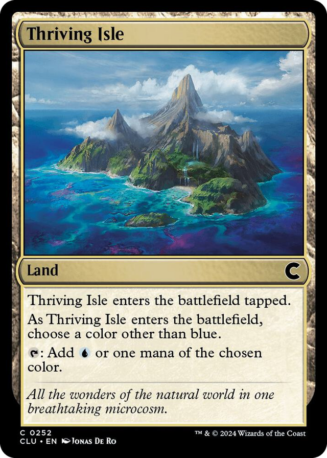 0252 Thriving Isle C Ravnica: Clue Edition