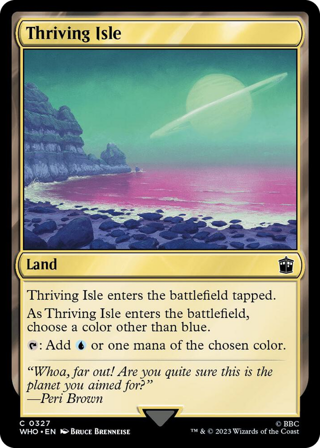 0327 Thriving Isle C Universes Beyond: Doctor Who