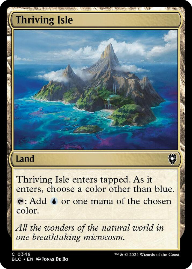 0349 Thriving Isle C Commander: Bloomburrow