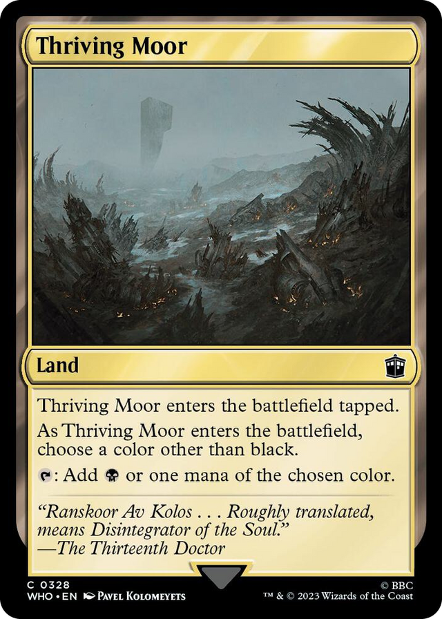 0328 Thriving Moor C Universes Beyond: Doctor Who