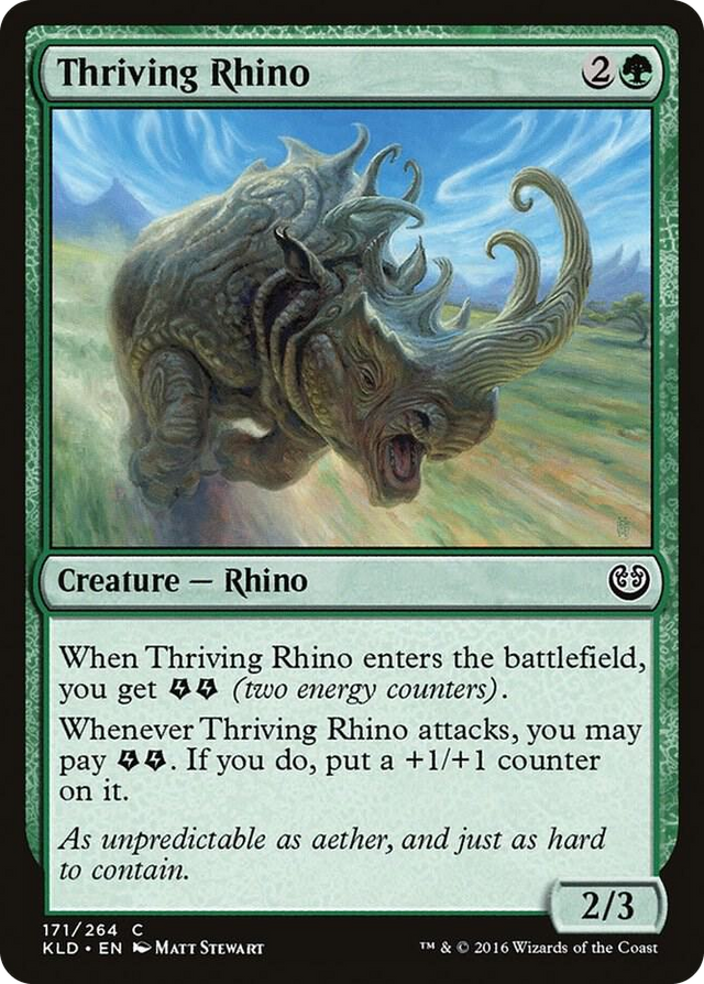 0171 Thriving Rhino C Kaladesh