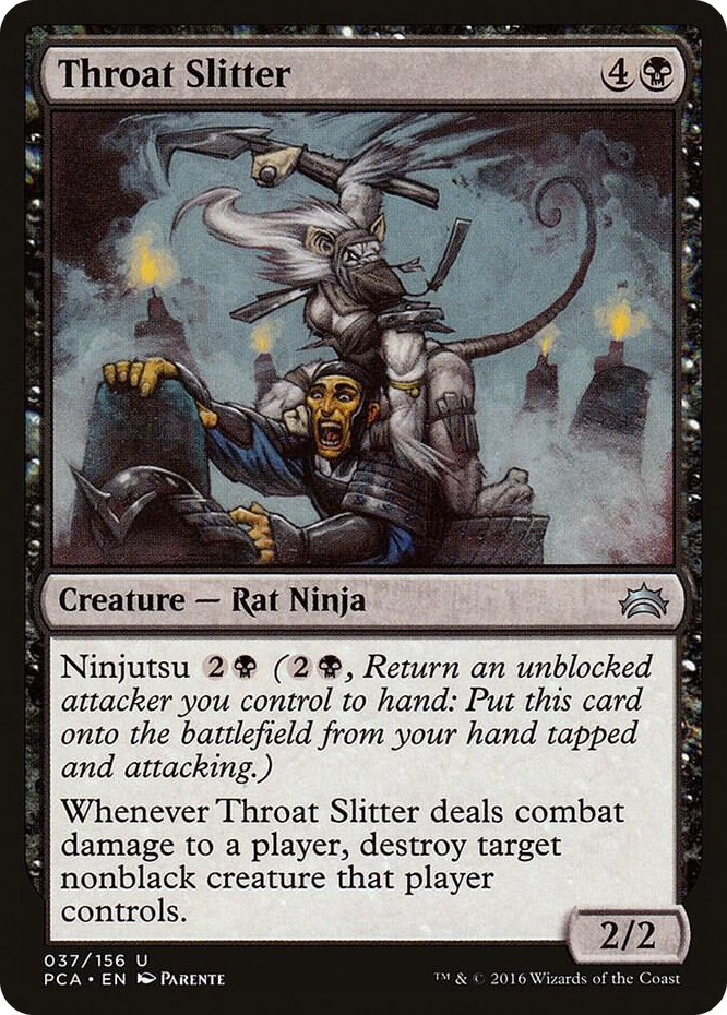 Throat Slitter #37 U - Planechase Anthology Pokemon card