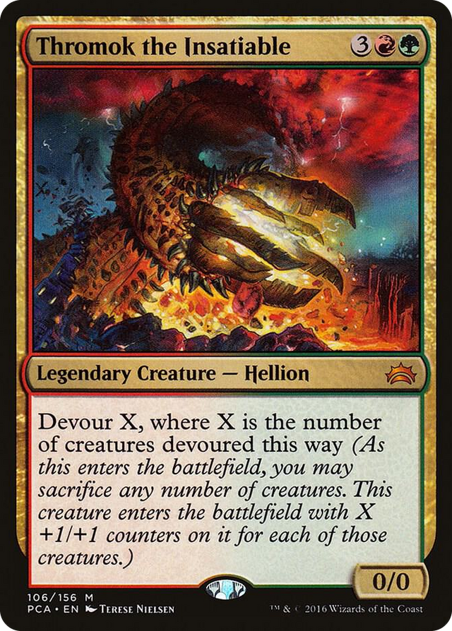 0106 Thromok the Insatiable M Planechase Anthology