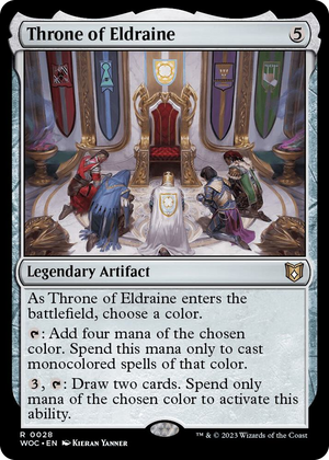 0028 Throne of Eldraine R Commander: Wilds of Eldraine