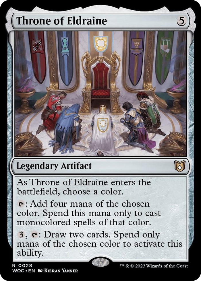 Throne of Eldraine #28 R - Commander: Wilds of Eldraine Pokemon card