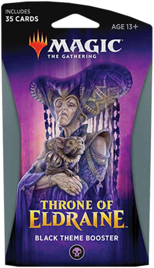 Throne of Eldraine - Theme Booster Pack [Black] - Throne of Eldraine sealed product