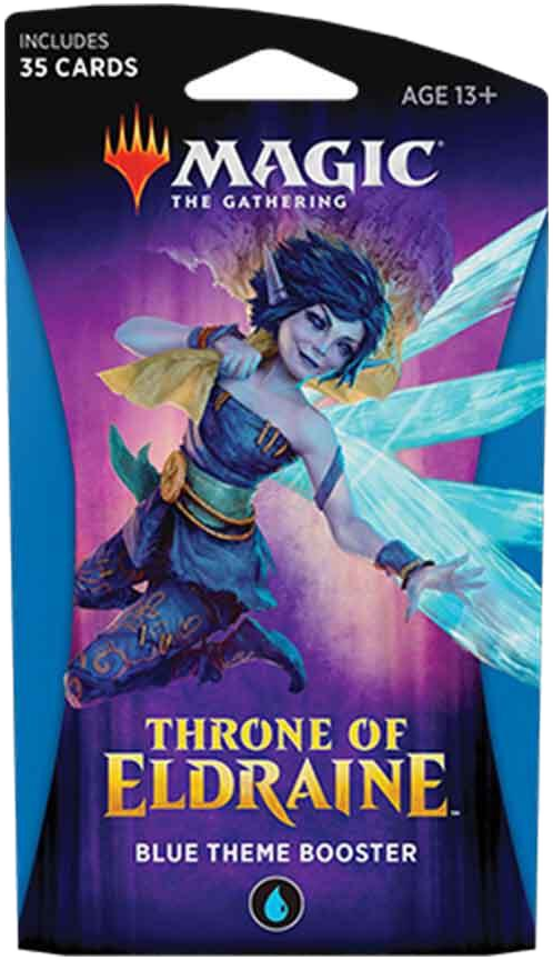 Throne of Eldraine - Theme Booster Pack [Blue] - Throne of Eldraine sealed product