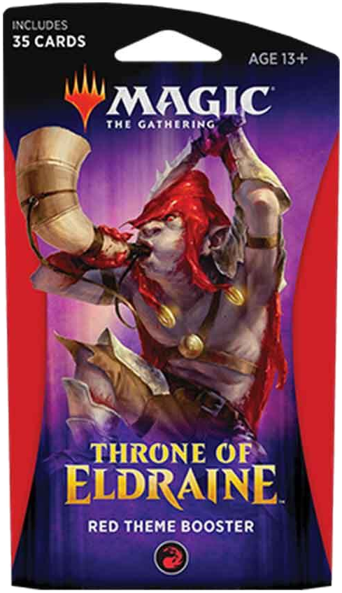 Throne of Eldraine - Theme Booster Pack [Red] - Throne of Eldraine sealed product