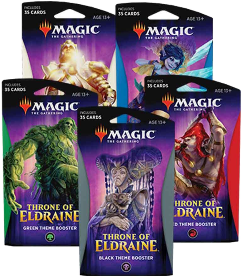 Throne of Eldraine - Theme Booster Pack [Set of 5] - Throne of Eldraine sealed product