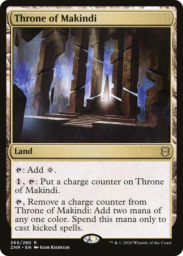 0265 Throne of Makindi R Zendikar Rising