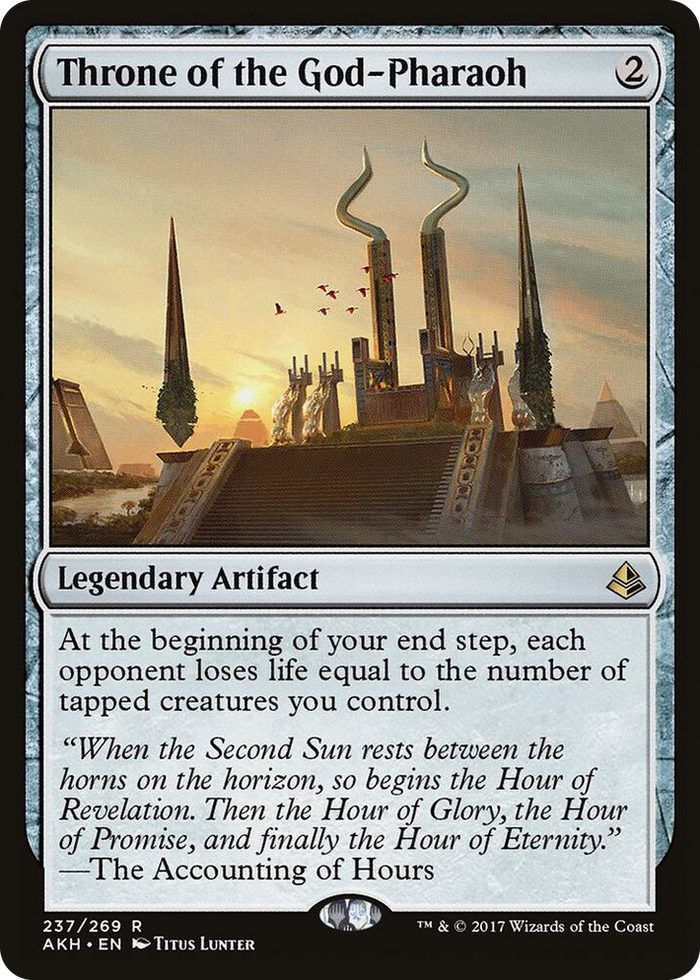 Throne of the God-Pharaoh #237 R - Amonkhet Pokemon card