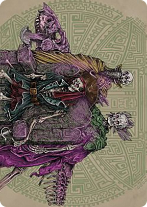 0055 Throne of the Grim Captain Art Card S Art Series: The Lost Caverns of Ixalan
