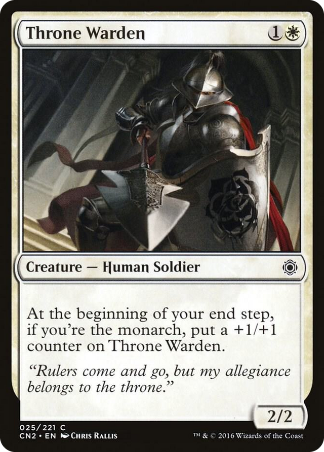 0025 Throne Warden C Conspiracy: Take the Crown