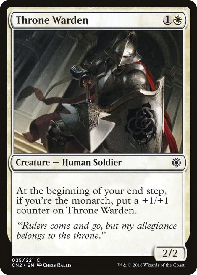 Throne Warden #25 C - Conspiracy: Take the Crown Pokemon card