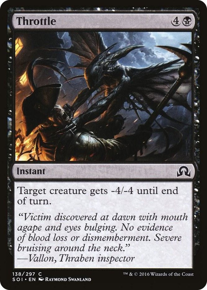 Throttle #138 C - Shadows over Innistrad Pokemon card