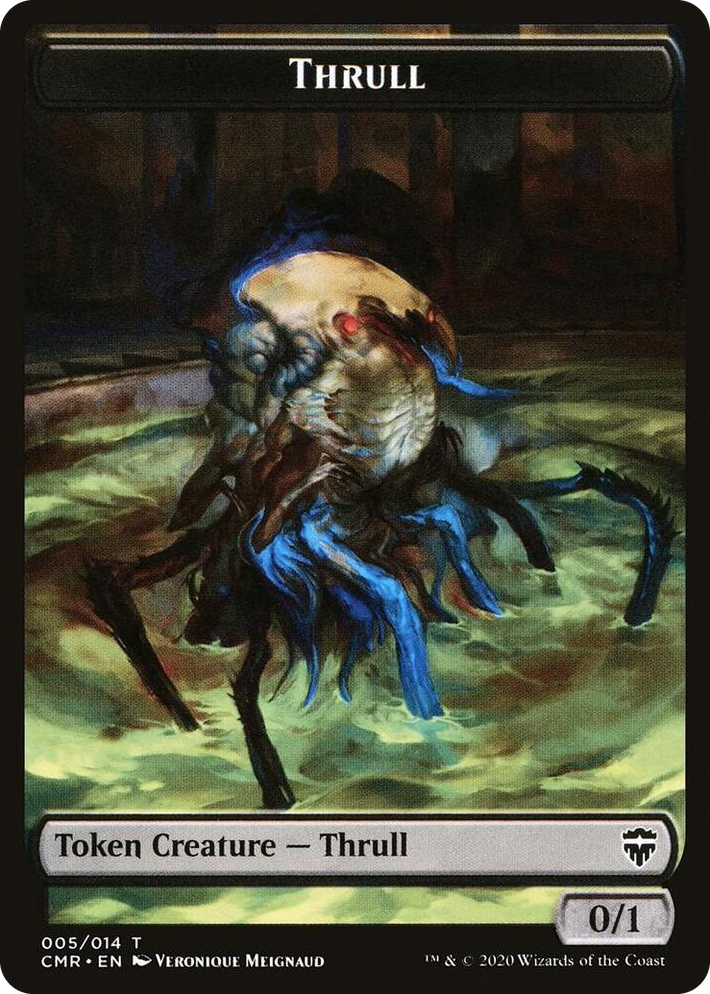 0005 Thrull // Treasure Double-Sided Token T Commander Legends