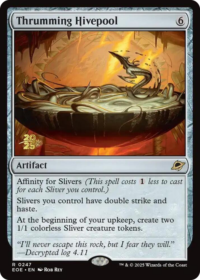 Thrumming Hivepool #247 R - Prerelease Cards Pokemon card