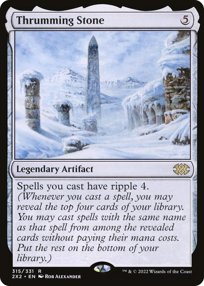 0315 Thrumming Stone R Double Masters 2022