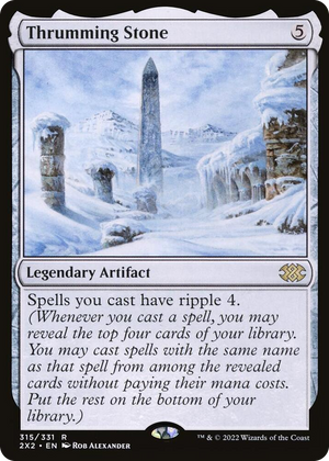 0315 Thrumming Stone R Double Masters 2022