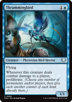 0080 Thrummingbird U Commander: Edge of Eternities