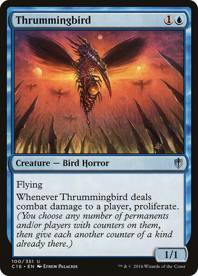 Thrummingbird #100 U - Commander 2016 Pokemon card