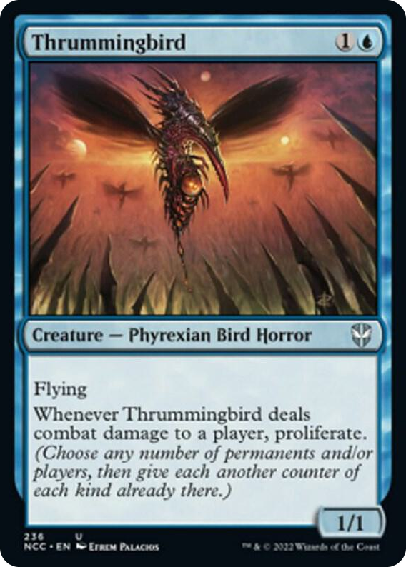 0236 Thrummingbird U Commander: Streets of New Capenna