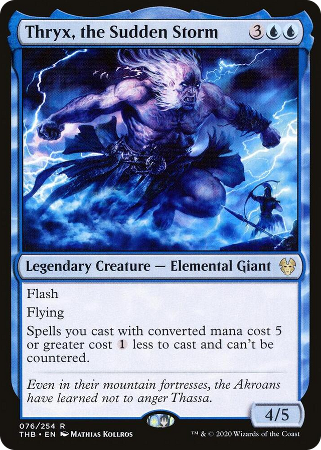 0076 Thryx, the Sudden Storm R Theros Beyond Death